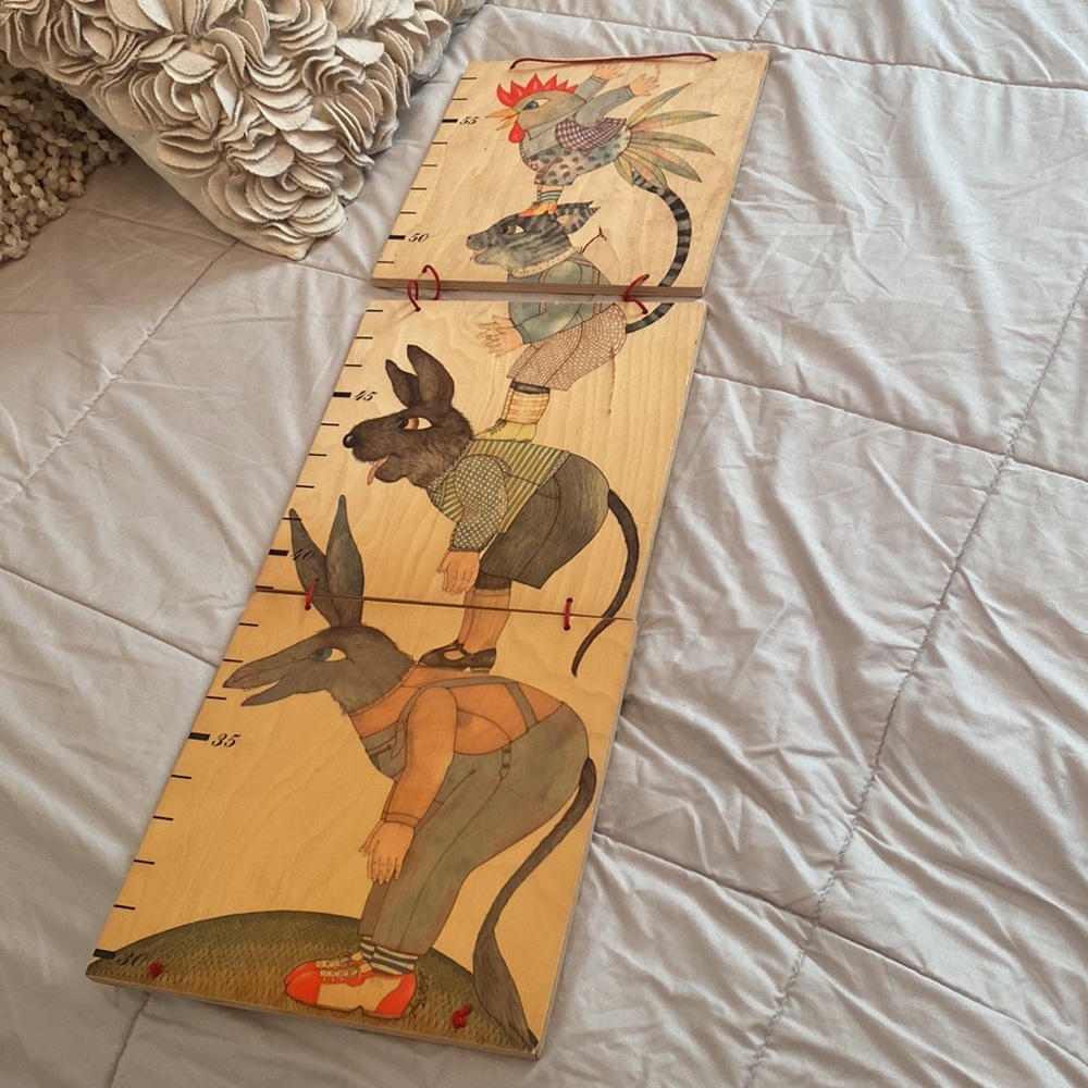 Antje Vogel Wood Growth Chart (Made in Italy)